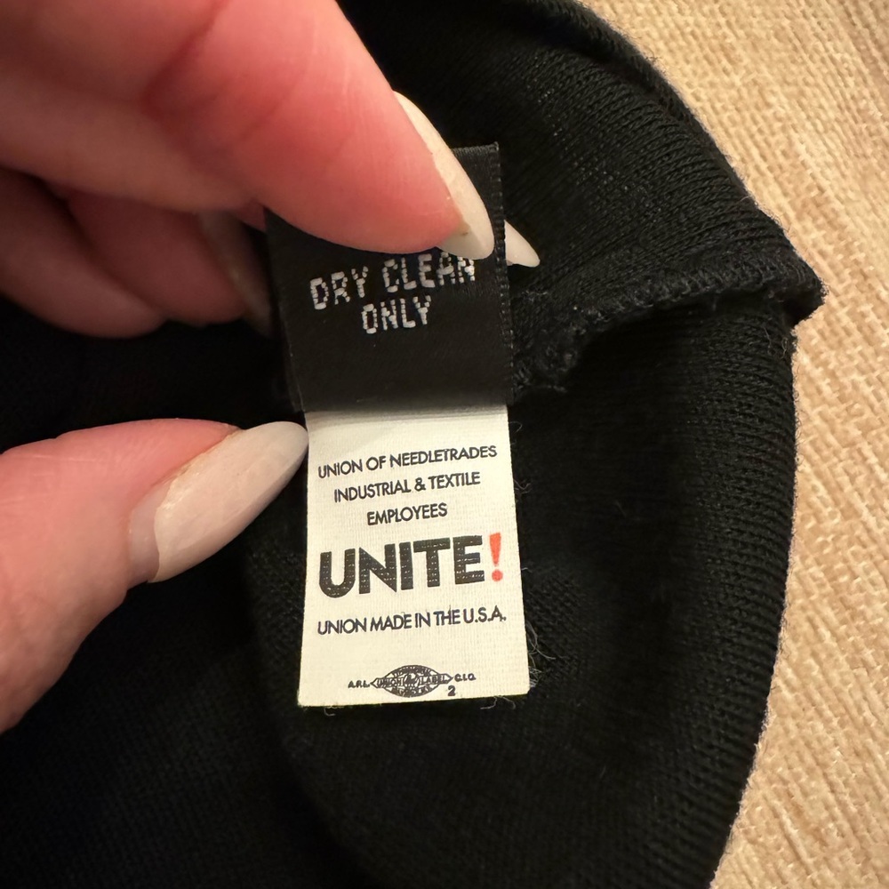 EUC! Linda Allard Ellen Tracy 100% Wool Top, sz 12 - Picture 4 of 6
